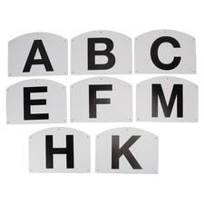 8pcs Dressage Letters Wall