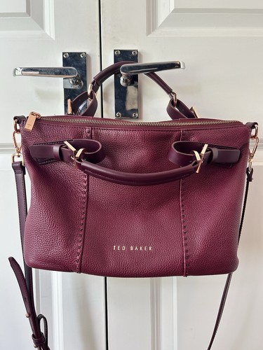 Ted baker burgundy - ted, leather