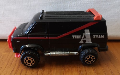Vintage the team van - vintage, burnin'