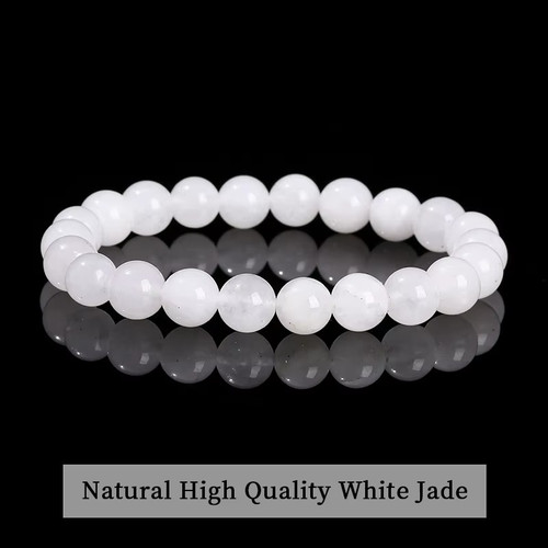 Natural stone beads bracelet - stone,