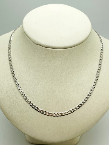 9ct white solid - solid, gold