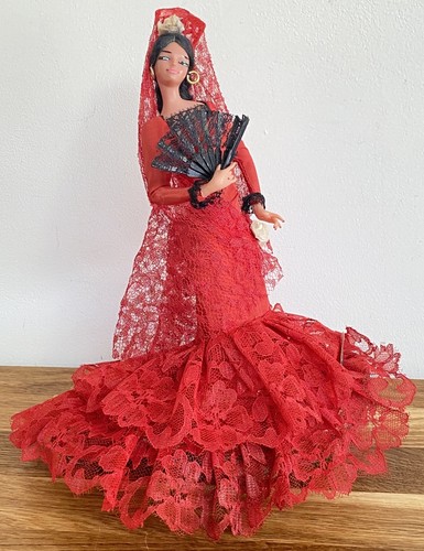 Vintage spanish dancing doll - spanish,