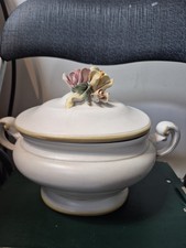 Simpsons Ovenstone Cookware Spring Bouquet Casserole Dish with Lid. PD