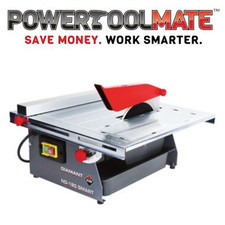 Rubi ND-180 Smart Electric Tile Cutter (230v) - Wet Tile Saw With Blade - 24979