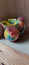 VINTAGE MARY ROSE YOUNG JUG 13CM X 16CM SIGNED AND DATED 1990