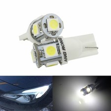 T10 W5W 501 Xenon White 5 SMD