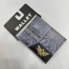 Legend of Zelda Logo Short Bifold Purse Money Card Holder Wallets