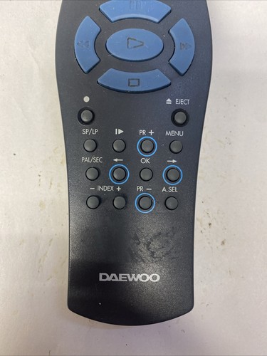 Daewoo vcr remote - /, control
