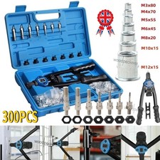 300PCS Rivet Nut Kit Riveter