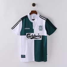 Liverpool 1995/96 Retro Green And White Away Shirt Size XXL Adidas New With Tags