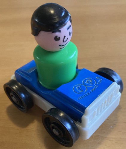 Vintage fisher price garage - vintage,