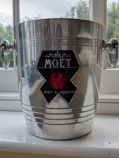 Vintage MOET & CHANDON Champagne Ice Bucket M.O.D Meaux ARGIT Made In FRANCE