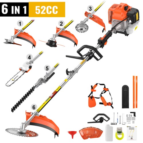 Petrol garden multi tool - petrol, 52cc