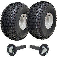 22x11.00-8 Knobby ATV Quad Trailer Kit Wheels & Axles Road Legal Capacity 310kgs