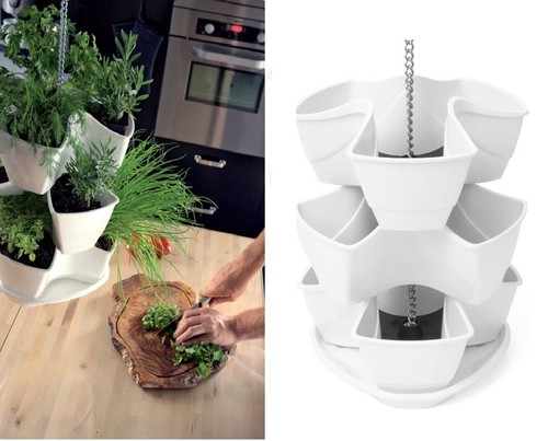 Tier hanging herb planter - 3,