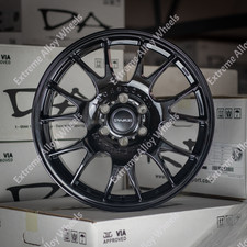 Black alloy wheels fits - 18", sc