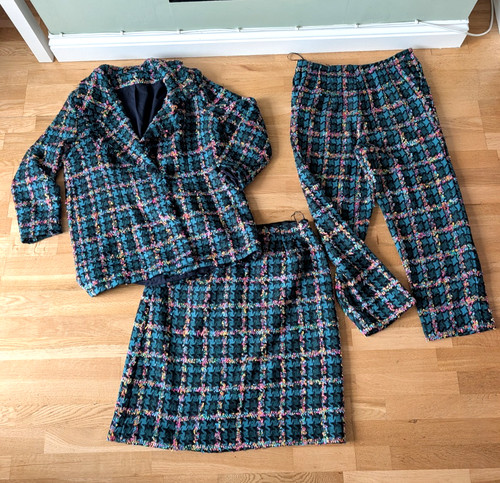 Vintage linton tweed - trouser, &