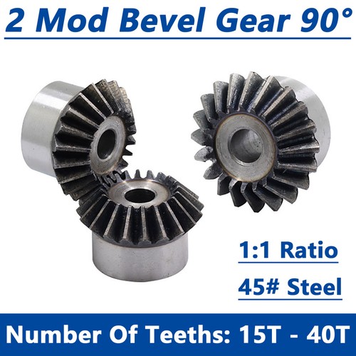 Bevel gears mod 30 teeth - bevel, 2
