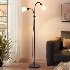 Tall Metal Standard Floor Lamp