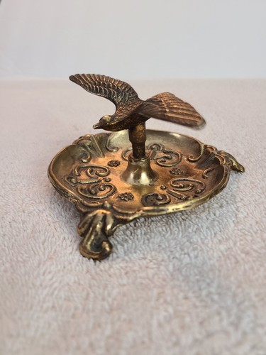 Vtg flying duck mallard bird - flying,