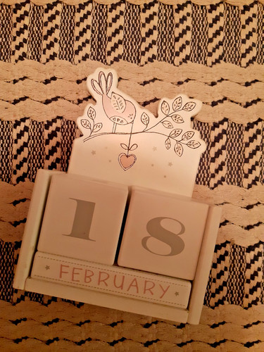 Wooden blocks calendar - wooden,
