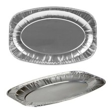 Oval Aluminium Serving Food
