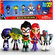 Teen Titans Go Deluxe 6 x Toy