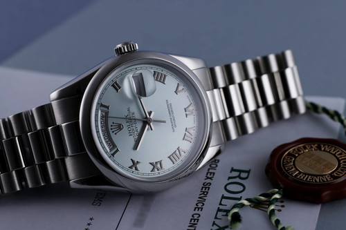 Rolex day date 36mm platinum - rolex, day-date