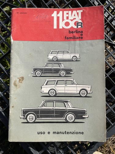 Fiat 1100 use and - r,