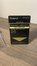ROLAND R8 Cartridge ROM CARD SN-R8-02 Card “Jazz Brush” for R8 