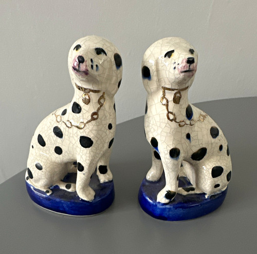 Unmarked antique small pair - unmarked,