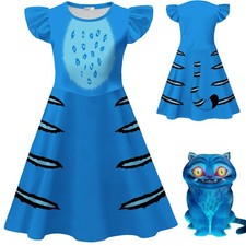 Kids Girls K-pop Derpy Tiger Dress Cosplay Costume Halloween Party Fancy Dress
