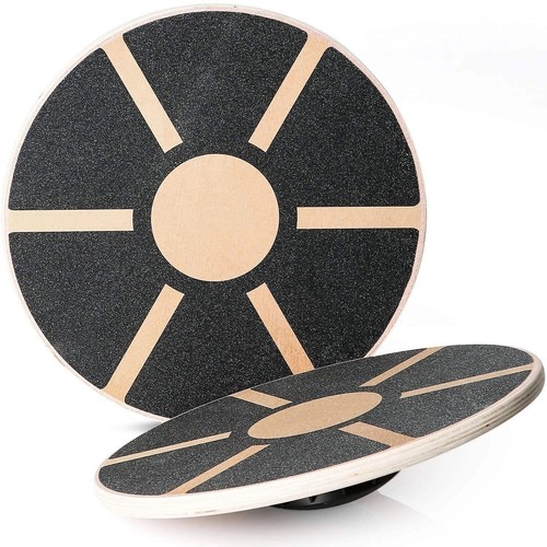 Wooden non slip wobble board - wooden, non-slip