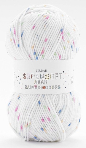 Sirdar supersoft aran rainbow - supersoft,