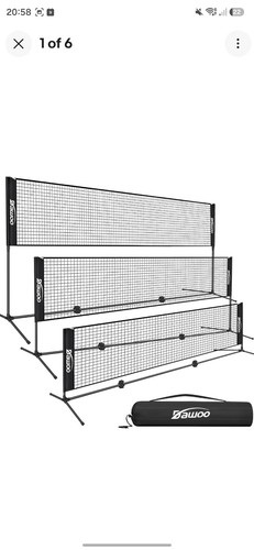 Dawoo portable tennis net - net, with
