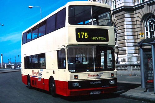 35mm slide merseyside scania - 35mm,