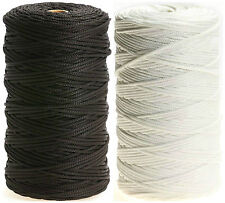 3MM CUSHION PIPING CORD, AVAILABLE IN BLACK/ WHITE & DIFFERENT LENGTHS