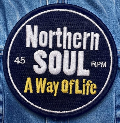 Northern soul iron patch - northern,