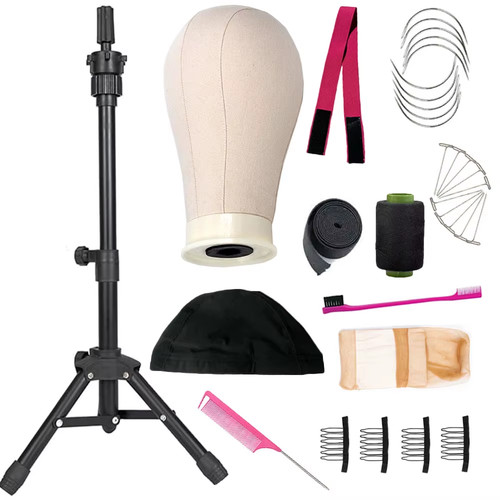 Mannequin wig head - wig,