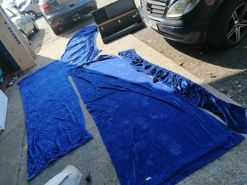 Navy velvet sheets cinema - velvet,
