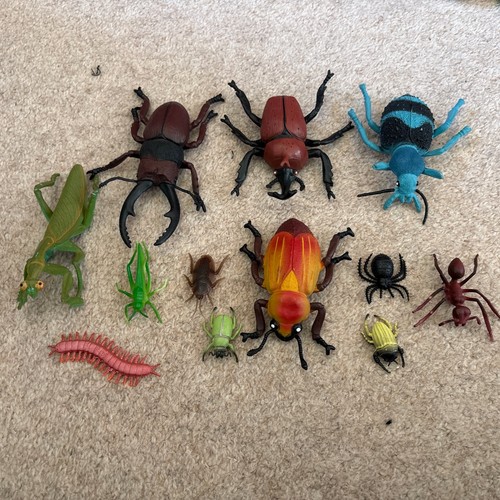 Large bug insect figures - large, &