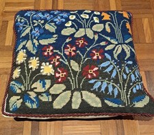 Ehrman Tapestry Cushion Bruges 40 X 40 Cms Handmade Candace Bahouth Floral 