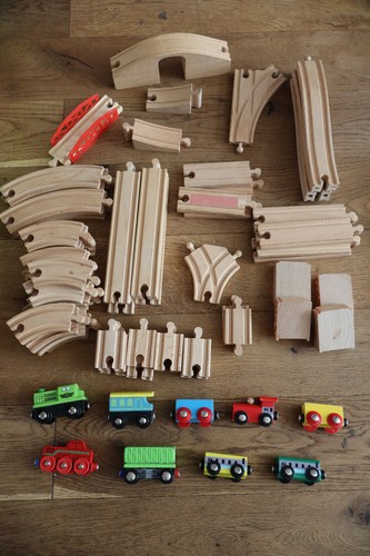 Mixed brands wooden - brands, set