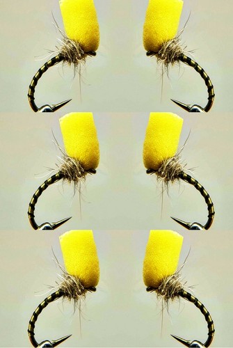 Yellow owl foamhead - 6, trout