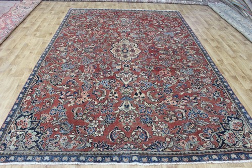 Antique handmade oriental wool - handmade,