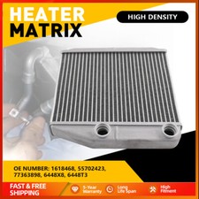 Heater Radiator Matrix Replacement For Vauxhall Opel Corsa D 1618468 2006-2014