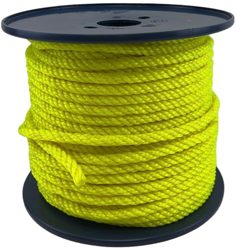8mm yellow guide cordoning - yellow,