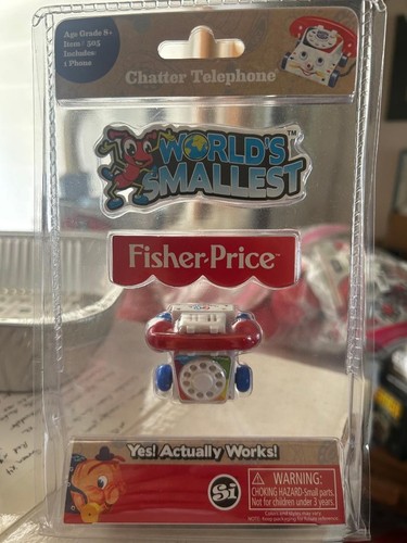 World smallest fisher - smallest, fisher-price