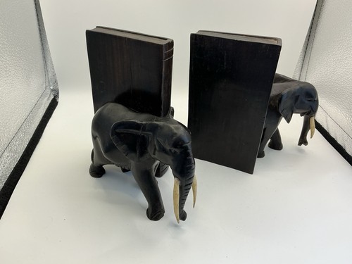 Ebony bookends hand - ebony,