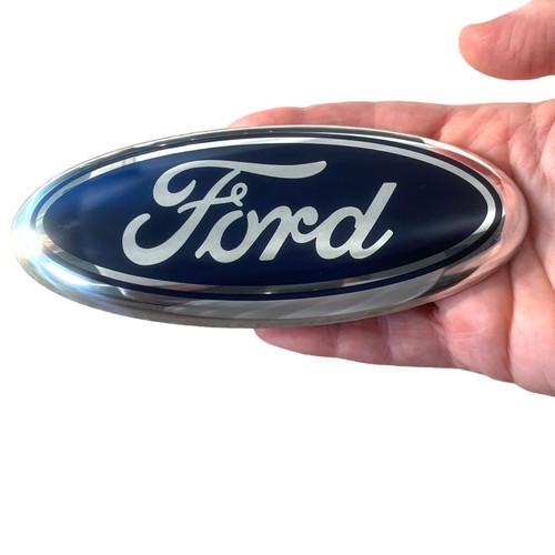Rear tailgate emblem blue - tailgate,